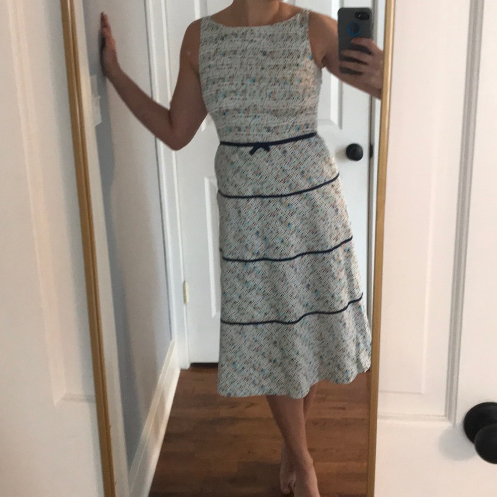 Liz Claiborne tea-length dress